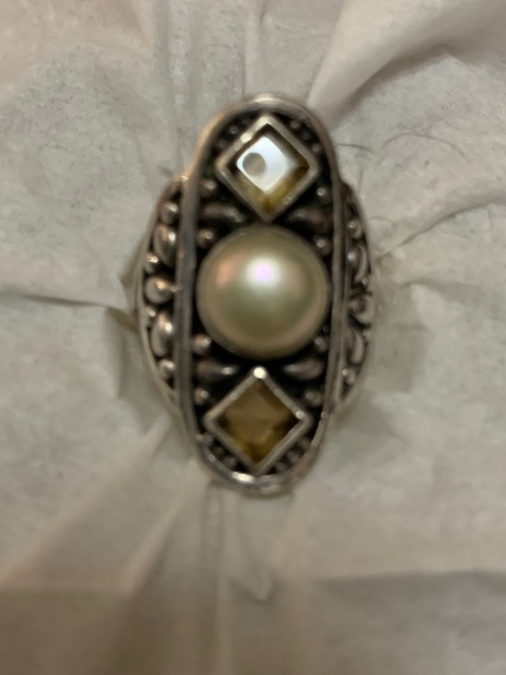 Unique design 925 silver ring